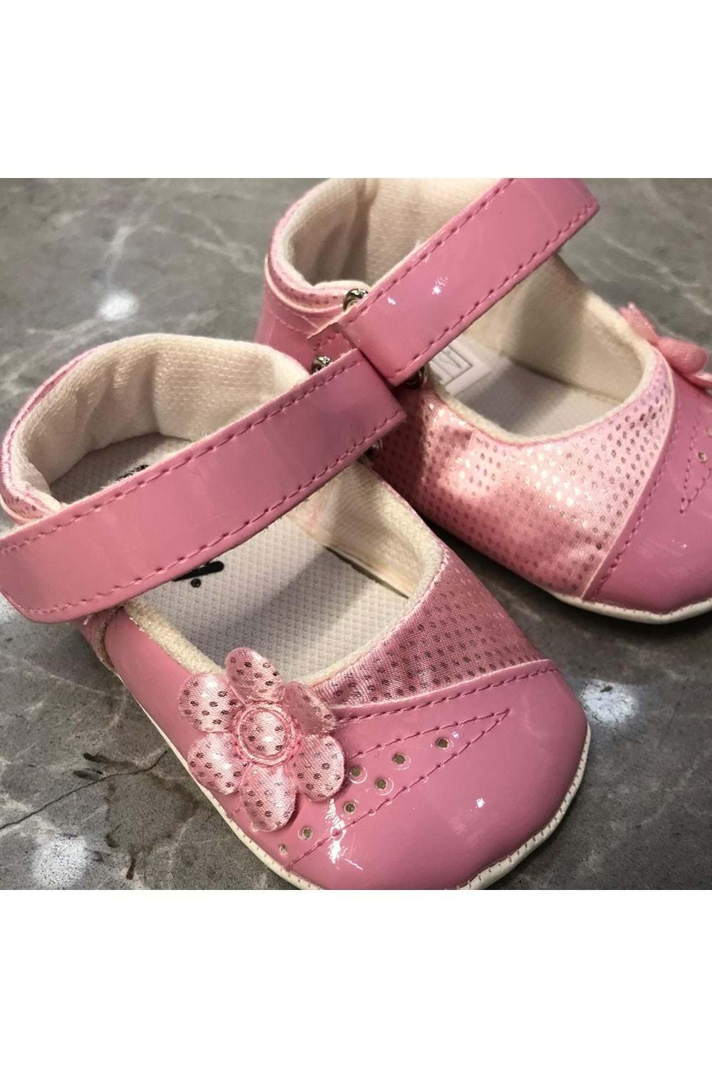 Funny Baby Pembe Kız Babet Ayakkabı