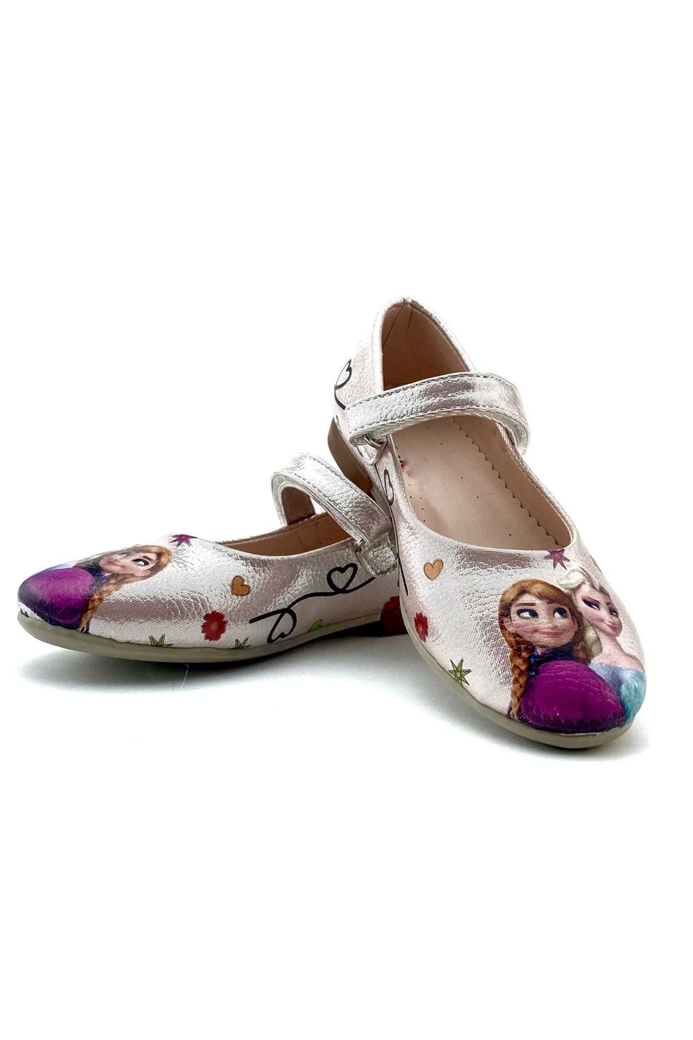 Elsa Kız Çocuk Babet Ayakkabı