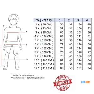 Baskılı Oxford Erkek Çocuk Takım MNK0479