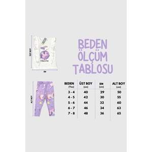 Kız Çocuk Taytlı Takım Mnk0529