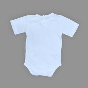 Baskılı Kahve Seven Kediler Bebek Çıtçıtlı Body - MNK0659-BEBE MAVİ-1 YAŞ