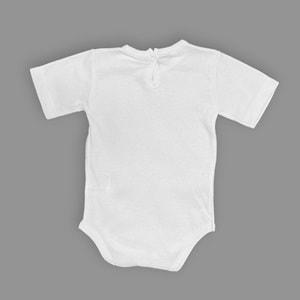 Baskılı Kahve Seven Kediler Bebek Çıtçıtlı Body - MNK0659-BEYAZ-1 YAŞ