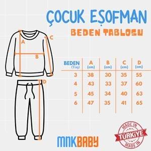 Baskılı Erkek Çocuk Eşofman MNK3113