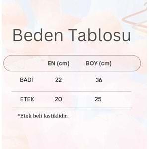 Kız Bebek Tütü Etekli Badili Melek Kanat Takım PNPN1122