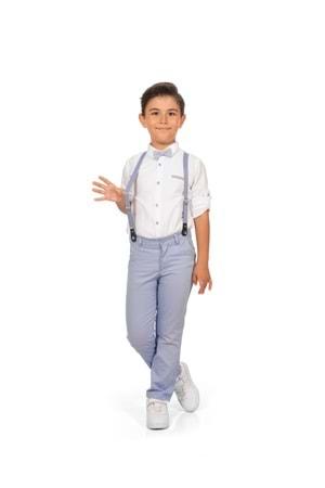 Oxford Gömlek Uzun Pantolon Erkek Çocuk Takımı
