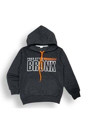 Bronx Şardonlu Füme Renk İkiiplik Eşofman Takım MNK0459